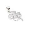 Les Trésors De Lily [F6301] - Silver Pendant '4 Leaf Clover' Silver (rhodium-plated) - 17x19 Mm