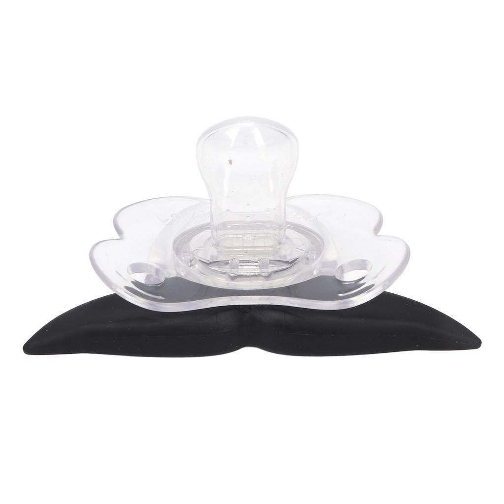 Baby Beard Pacifier Safe Practical Portable Baby Funny Mustache Pacifier for Living Room Nursery