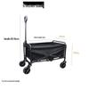 ZISIZ Outdoor Foldable Camping Cart