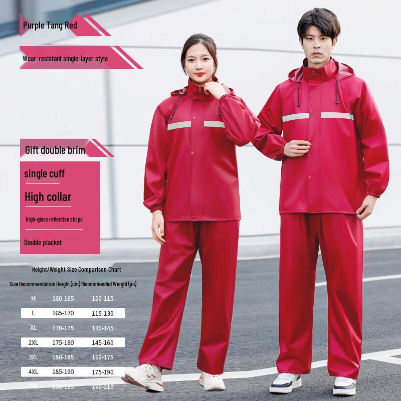 Yuduo Children s Reflective Split Rain Suit
