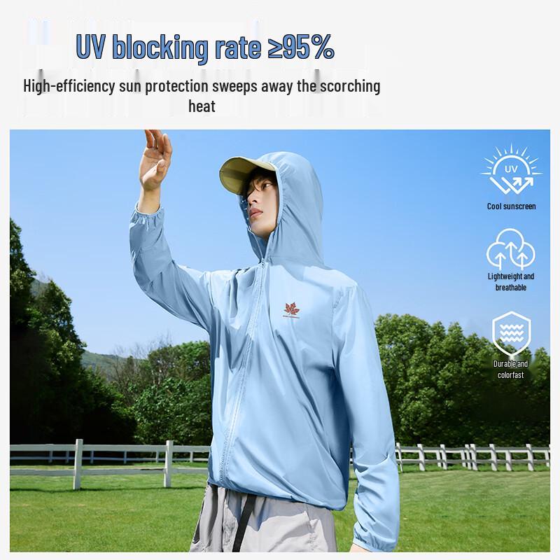 Mark Fairwhale Herren Sommer Kapuzen-Sonnenschutzjacke