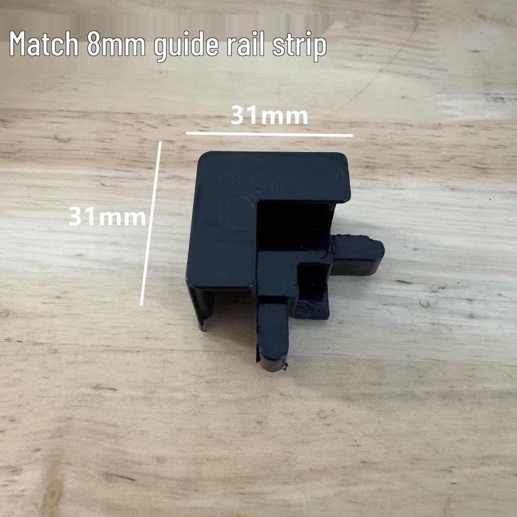 Double-Layer Fish Tank Slide Rail Anti-Jump Lid Track and Edge Banding
