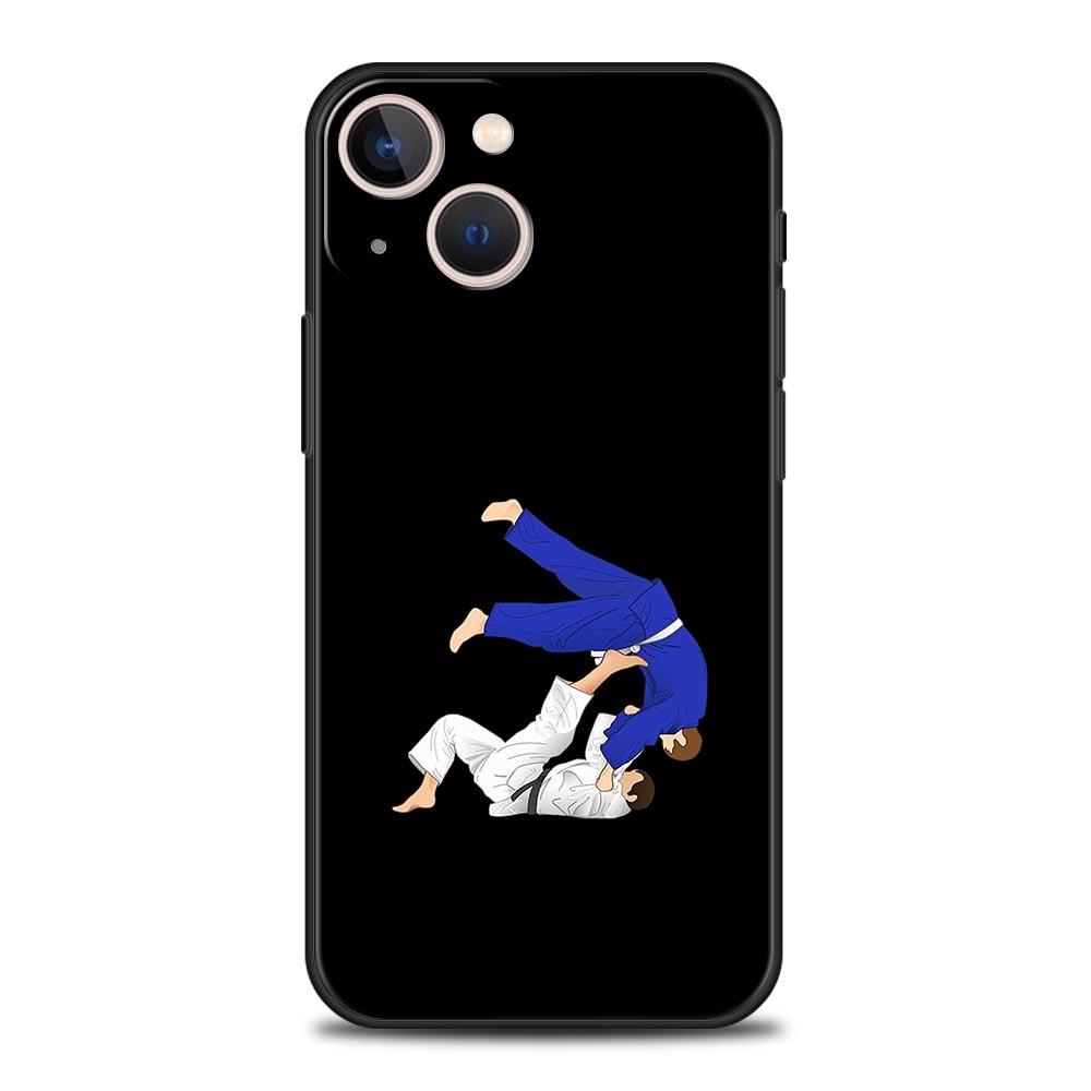 

Phone Case For iPhone 17 16e 15 14 13 12 11 Pro Max SE 7 8 Plus Shell iPhone 16 Soft TPU Cover Japanese Martial Judo iPhone 16 Pro