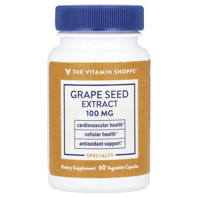 Grape Seed Extract, 100Mg, 60 Veggie Caps