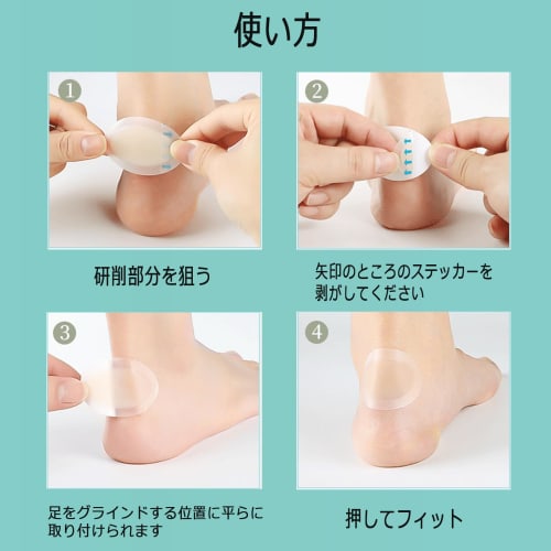 Foot Protection Pads, Prevents Shoe Slip-Ups, Bunion Correction Aid, Bunion Support, Prevents Blisters, Heel Pads, Disposable, Unisex, 20-Pack, Fricti