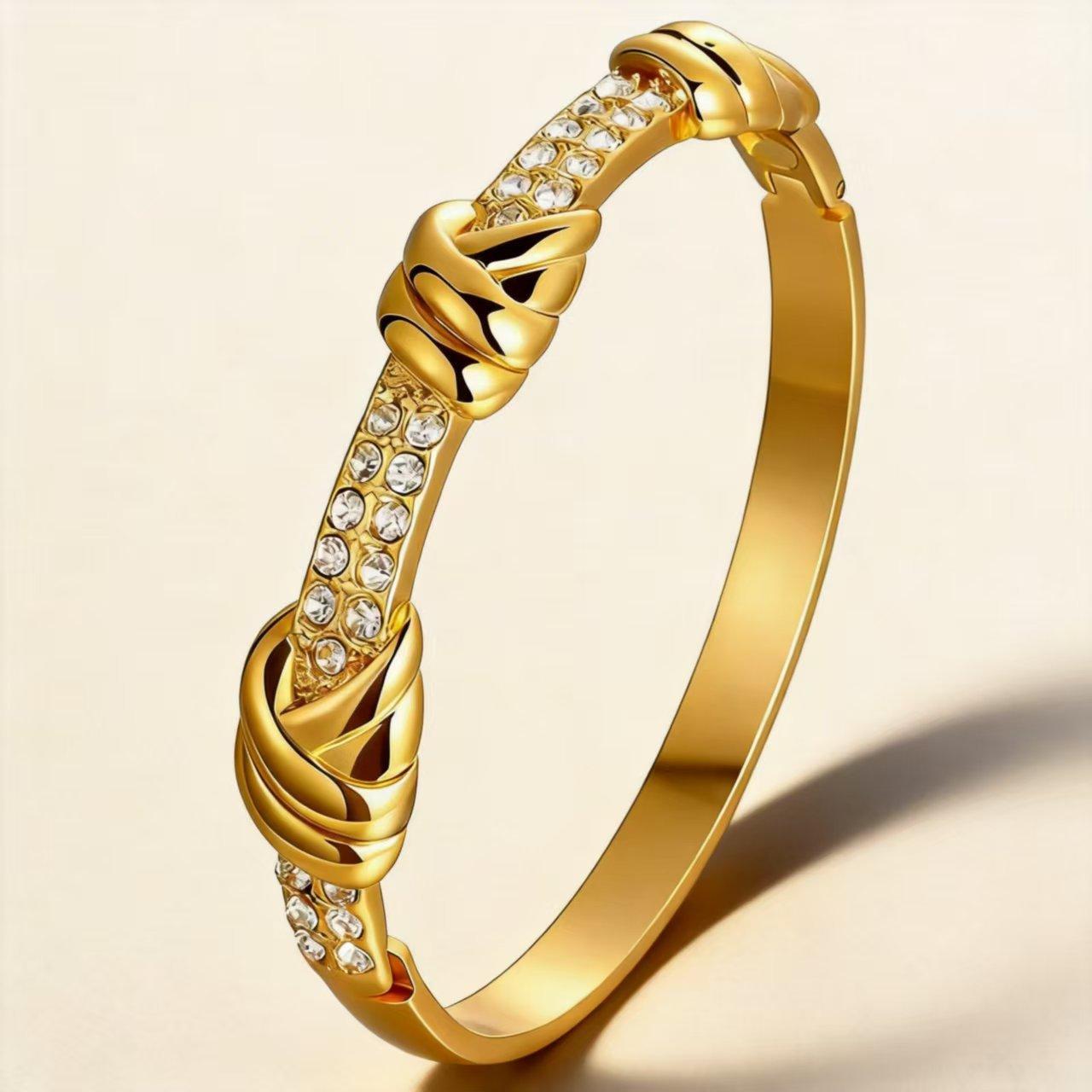 Love casts girls light luxury, fashionable, simple and versatile bracelets One Size(16-22CM)