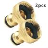 Garden Thread Connector Water Pipe Quick Adaptor 1.57*1.18in 3/4" To 1/2