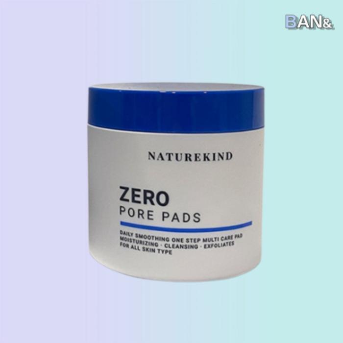 Naturekind Zero Pore Pad 155ml x 70 Sheets Facial Exfoliating Peeling BHA (30430260)