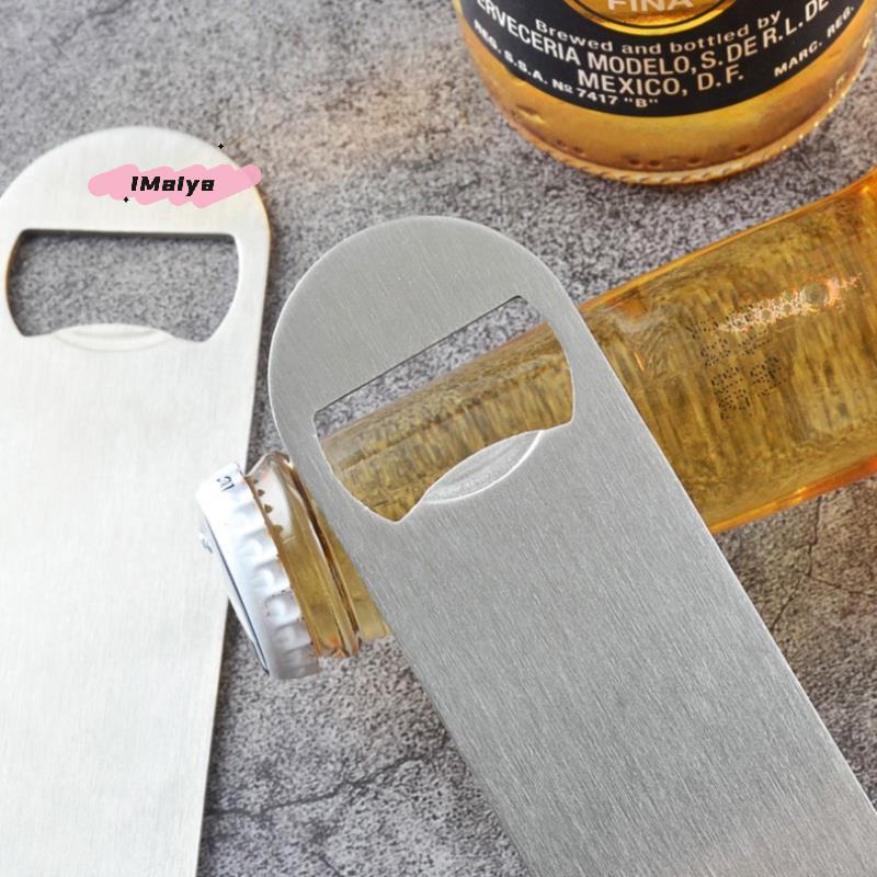 M-Mini Apribottiglie Birra Durevole Acciaio Inossidabile Piatto Apribottiglie Tappi Velocità per Uomini Donne Cucina Bar Festa Tavola