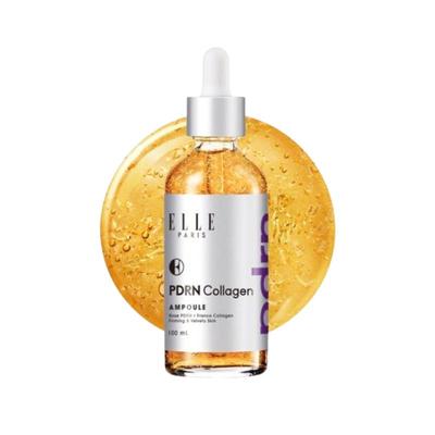 ELLE PARIS PDRN Kolagenové rozpustné nitě Elastická ampule – 100 ml | Korejská péče o pleť Zpevňující & Anti-aging sérum