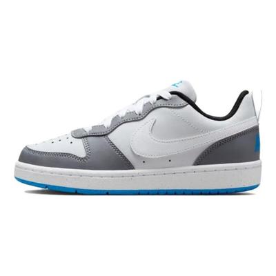 Court Borough Low Recraft GS Platin Cool Grey Photo Blue Kinder Sneaker Weiß DV5456-019