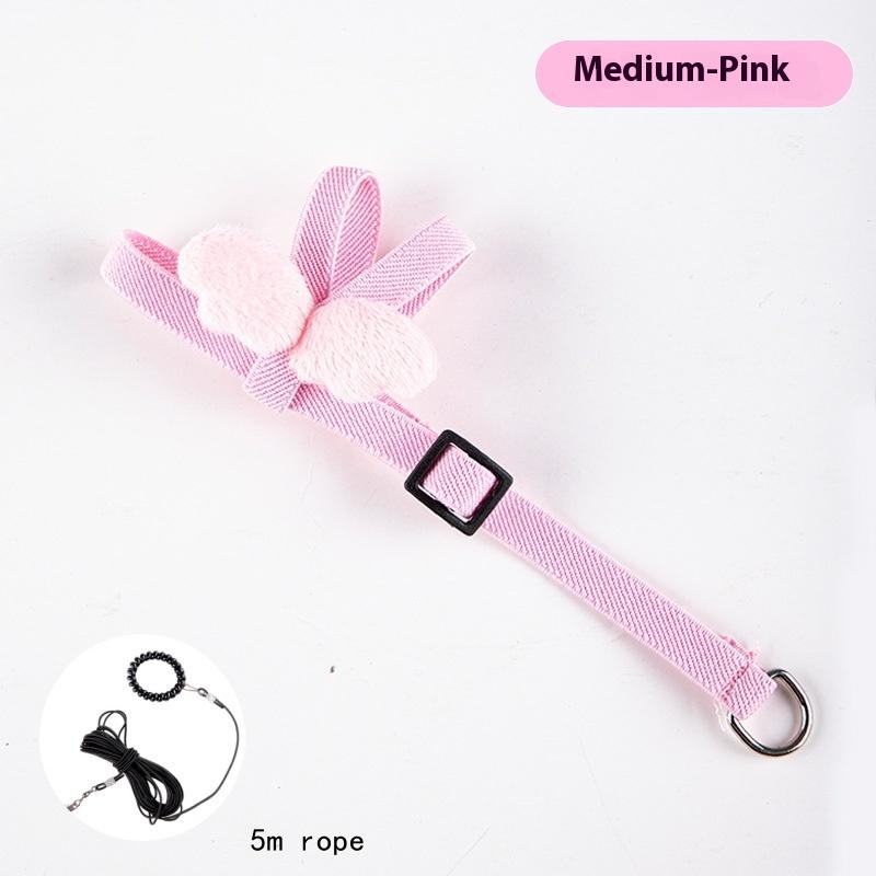 

Pet Parrot Bird Harness Wing Flying Rope Straps Outdoor Training Traction Rope Adjustable Outward Towing Rope Pet Supplies