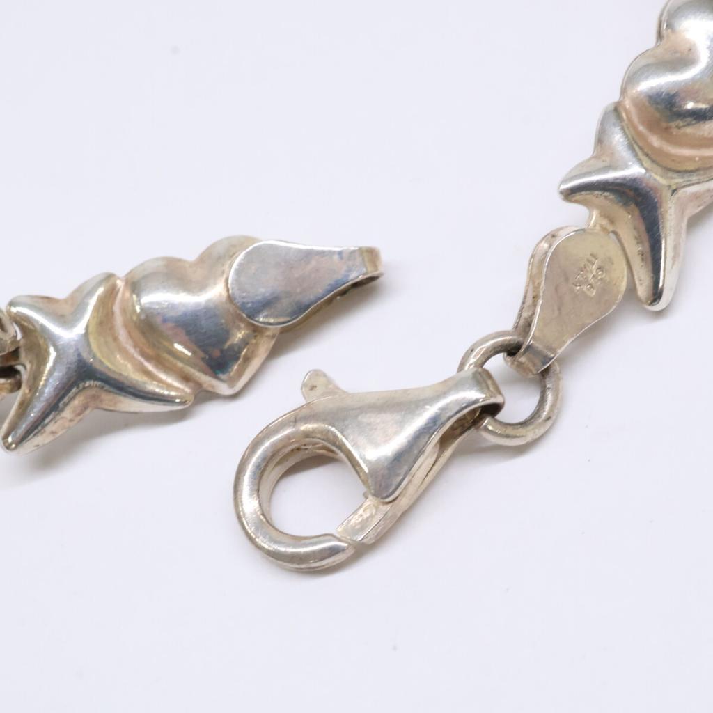 UNOAERRE 925 Heart Bracelet SilverUsed