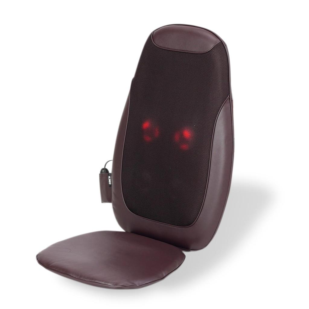 ALINCO (Alinco) Seat Massager with 3 Switchable Modes (Shoulders, Waist, Back) and Heating Function, Anywhere Massager, Momix Re-Fresh MCR2216(T)