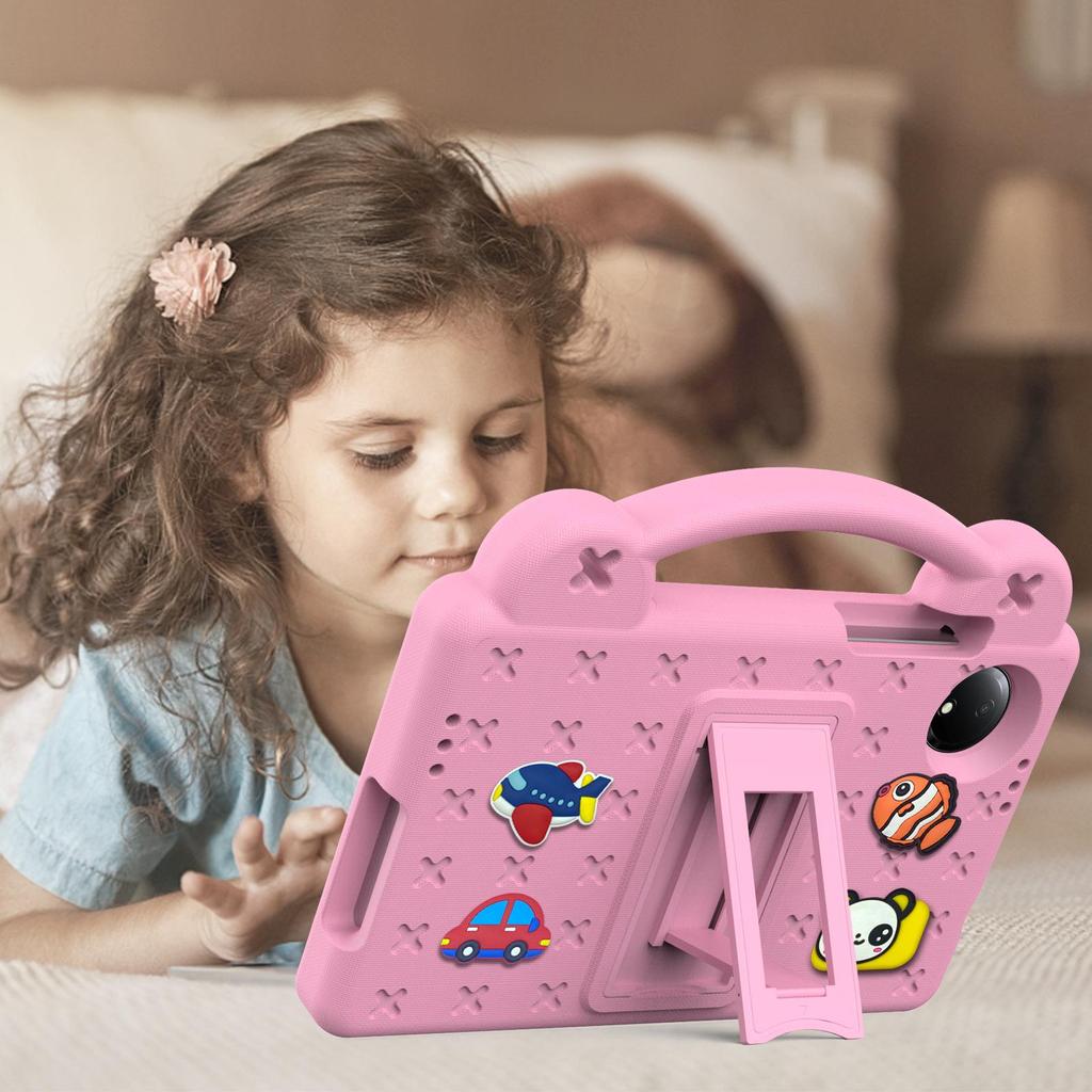 Kreslený ruční nárazuvzdorný obal Bebe Bear pro 4G tablet Xiaomi Redmi Pad SE 8,7"