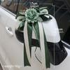 Door Handle Knots for Wedding Car Decoration Stylish Door Handle Flower Bowknot for Wedding Car and Venues Decoration