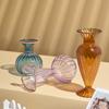 1ks květináč v evropském stylu Skleněná váza Obývací pokoj Barevná skleněná váza na květiny Vintage Bytové dekorace Ornamenty Kreativní