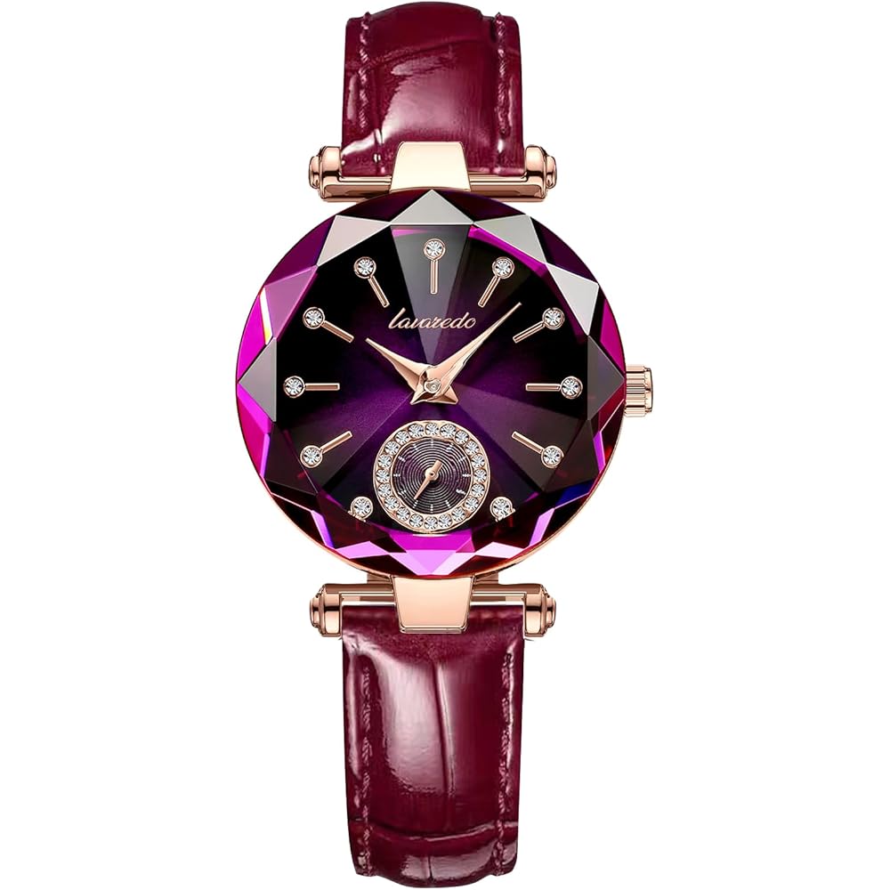 Women s Analog Quartz Watch Leather Strap Slim Waterproof Simple Casual Business Timepiece