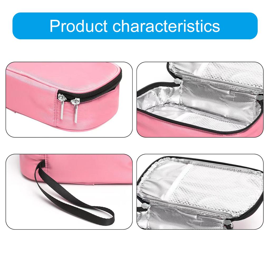 Insulin Pen Cooler Travel Case Insulin Storage Carrying Refrigerated Pouches Medicine Cooling Bag Insulin Carry Case