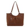 Korean Large-capacity Tote Bag, Women's Shoulder Bag, Versatile Light Luxury Handbag, Simple And Fashionable Commuter Bag