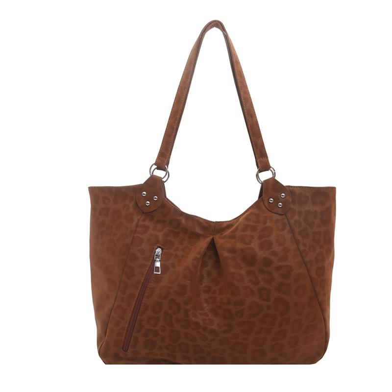 Korean Large-capacity Tote Bag, Women's Shoulder Bag, Versatile Light Luxury Handbag, Simple And Fashionable Commuter Bag
