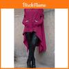 Damen Kapuze Sweatshirt Pulli Mit Langem Asymmetrischem Hoodie Und Gemütlichem Pullover Design