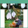 Charmante Stoffgeister zum Aufhängen für Halloween-Party-Gartendekoration und Aufbau