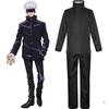 Costume Cosplay di Alta Qualità di Jujutsu Kaisen Gojo Satoru Con Parrucca Elegante Per Uomo