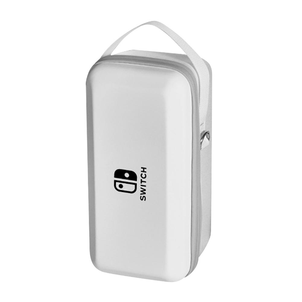 

Handheld Storage Bag Protective Carry Bag for NS Switch/OLED/LITE Console Accessories EVA Portable Carrying Case Built-In Stand белый