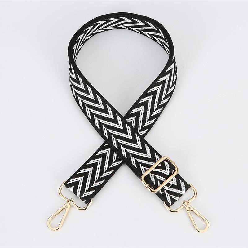 

Женские наплечные сумки-мессенджеры Сделай сам Регулируемый ремешок Деталь сумки Аксессуары Ремешок для женской сумочки чёрный