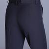 Women's Black High-Waisted Straight-Leg Professional Suit Pants