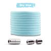 New Unisex with Metal Buckle for Quick on/Off Suitable for A Variety of Shoes Half-Circle Elastic Shoelaces 1Pair/3Pair