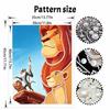 Disney DIY Pearl Painting The Lion King Creative Pearl Style Decorative Painting Creative Ornaments Friends Gifts Desktop Displays Home Decoration