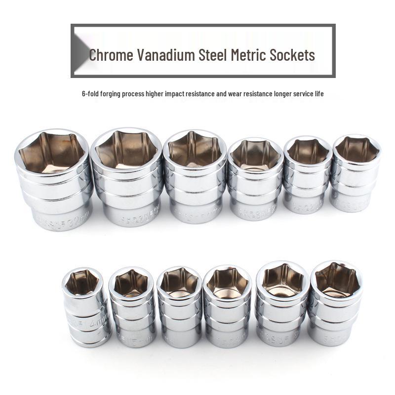 82-Piece Socket Wrench Set for Auto Repair & Mechanical Maintenance
