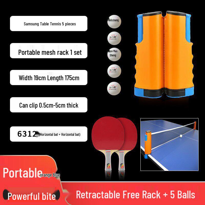 Portable Table Tennis Net and Stand