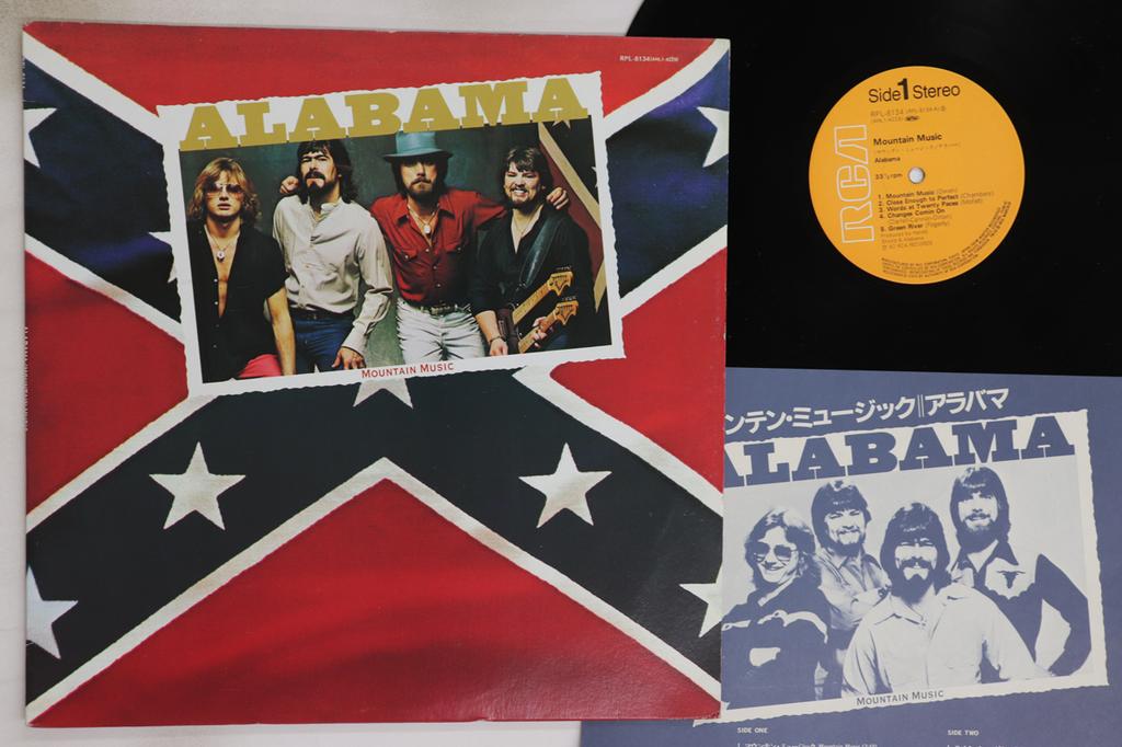 LP Record ALABAMA - Mountain Music RPL8134 RCA 1982 Japan Country/Folk Used