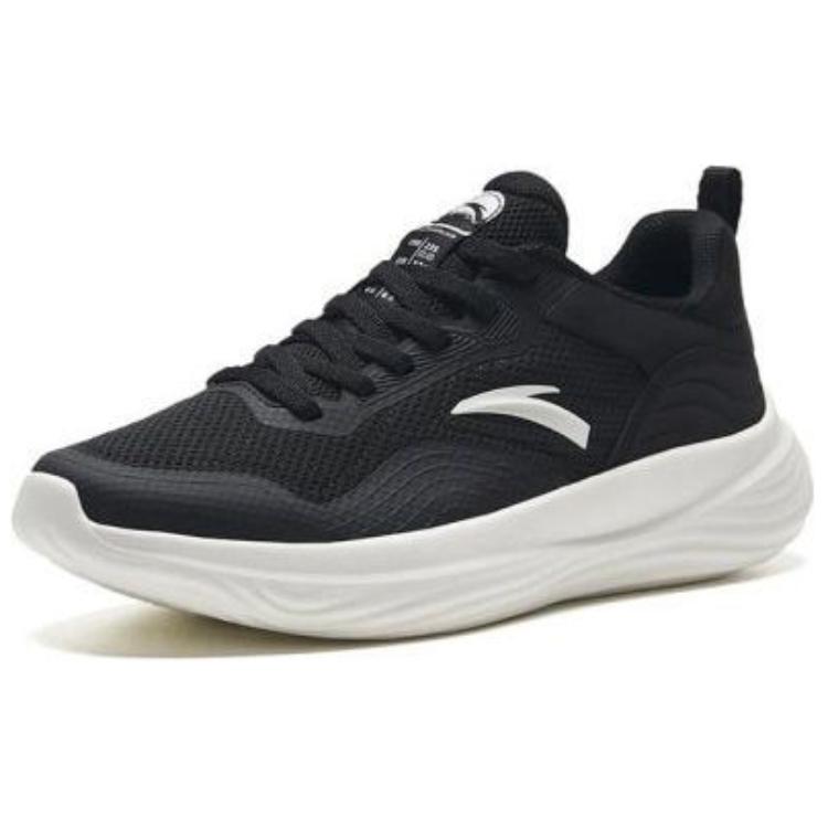 Anta Sports Rebound Mesh Indoor Shock Absorption Support Low-Top Training Shoes Women sneakers Black 122337793-1