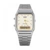 Casio Aq 230gg 9adf  Aq 230gg 9a  Analog Digital Quadratisch Vintage Retro Öffentliche Metalluhr