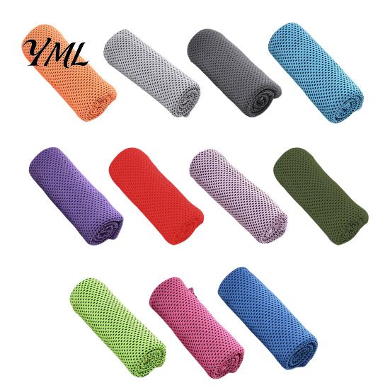 Yoga Workout Towel Cooling for Neck And Face, 90cmx30cm Quick Dry Ice Towel, Instant Summer Heat Relief Wrap Sports Recovery Outdoor Activity