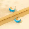 Geometric Stylish Elegant Earrings With Pearl Trendy Accessories Summer