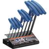 TRUSCO T-Type Ball Point Hex Wrench Set, 8 Pieces, TSBR-8S-A