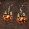 Elegant Pumpkin Drop Earrings for Women Stylish Party Vacation Halloween & Thanksgiving Jewelry Accessory