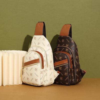 Crossbody Bag Chest Summer New Versatile Casual Shoulder Women's Large-capacity Printed Fashion Breast Bag