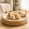 Cotton Rope Large Woven Cat Bed Wear-Resistant Pet Sofa Bed Comfortable Dog Sleeping Bed  Paws Care