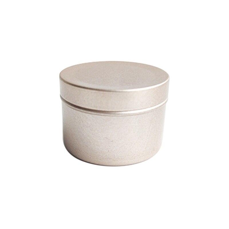 10pcs Festival Candle Aluminum Cans With Lids Metal Tin Travel Cans