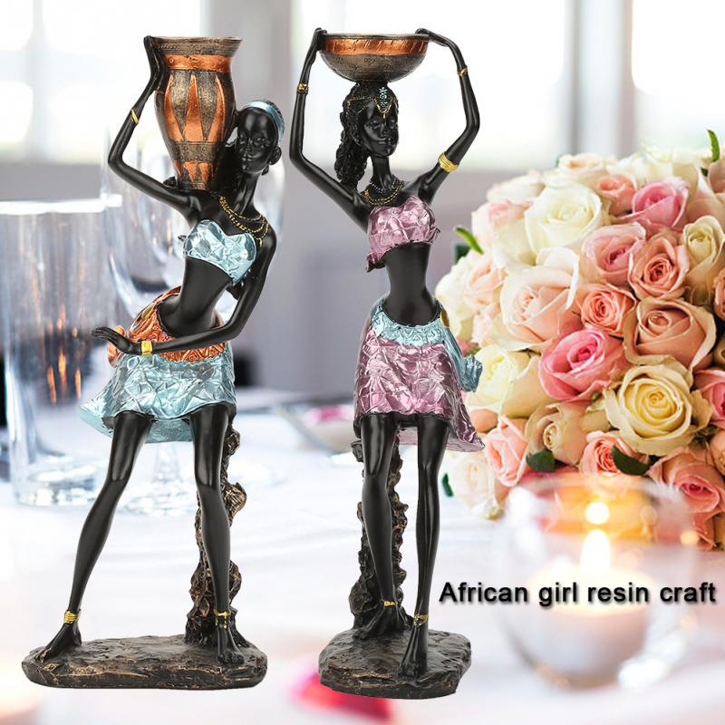 #1 Birthday Wedding Gift Special African Girl Resin Figurine Model Statue Decor Decoration #1 Birthday Wedding Gift Special African Girl Resin Figurine Model Statue Decor Decoration