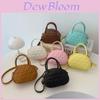Trendy Mini Heart Embroidered Shoulder Bag For Kids In Stylish Solid Colors