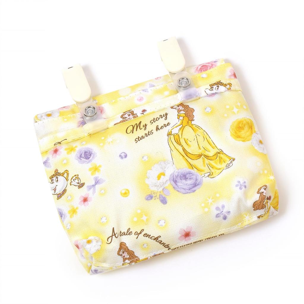 COLORFUL CANDY STYLE Disney Belle from BEAUTY AND THE Princess Set of Stylish Attached Pocket Waist N6024113 [Large] Travel/Attached Pockets, BEAST,
