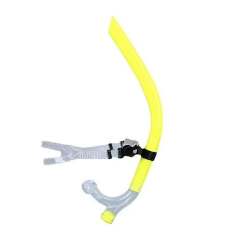 Long Distance Swim Training Front Mounted Snorkel Durable Diving Breathing Tube for Adult Water Activity