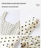 2026 New Style French Polka Dot Spaghetti Strap Dress for Women - Early Summer White Short Skirt